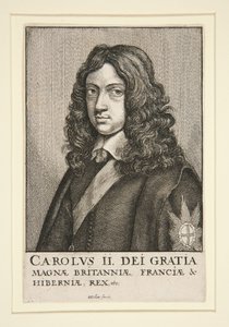 Carlos II de Wenceslaus Hollar