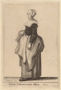 Filha de Colônia de Wenceslaus Hollar