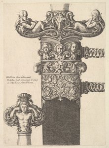 Punhal e bainha, 1645. de Wenceslaus Hollar