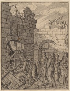 Descida ao inferno de Wenceslaus Hollar
