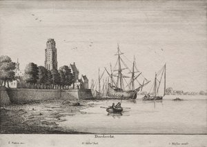 Dordrecht. de Wenceslaus Hollar