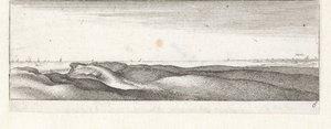 Dunas perto de Naarden
Pequenas paisagens marinhas (título da série) de Wenceslaus Hollar