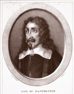 Conde de Manchester, atribuído a Delaporte, gravado por de Langlume de Wenceslaus Hollar