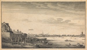 Vistas em inglês: Londres de Wenceslaus Hollar