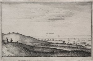 Vistas em inglês: Old Shoreham de Wenceslaus Hollar