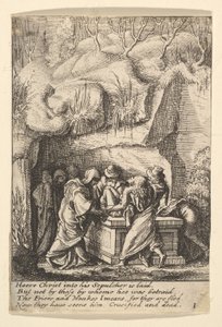 Enterro, 1625-77. de Wenceslaus Hollar