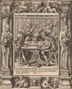 Jogadores, 1651. de Wenceslaus Hollar