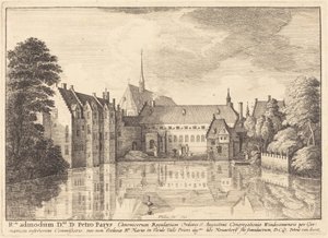 Abadia de Groenendael de Wenceslaus Hollar