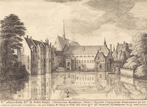 Abadia de Groenendael, 1647. de Wenceslaus Hollar