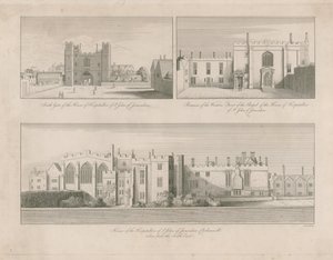Casa dos Hospitalários de São João de Jerusalém, Clerkenwell de Wenceslaus Hollar