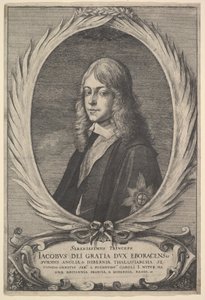 James, duque de York, 1651. de Wenceslaus Hollar
