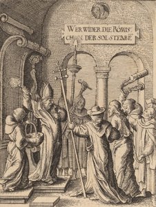 Jesus diante de Caifás. de Wenceslaus Hollar