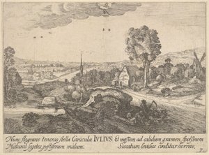 Julho de 1628-29. de Wenceslaus Hollar
