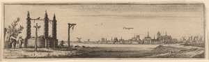Kampen, c. 1632. de Wenceslaus Hollar