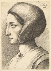 Margaret Giggs, 1648. de Wenceslaus Hollar