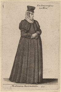 A Senhora de Bernense de Wenceslaus Hollar