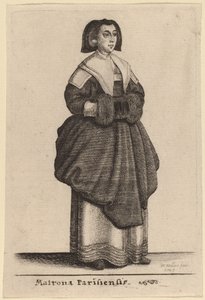A Dama de Paris de Wenceslaus Hollar