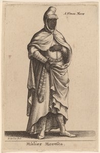 Mulier Moresca de Wenceslaus Hollar