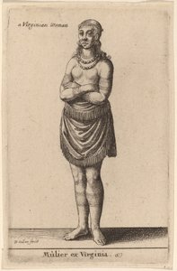 Mulier ex Virgínia de Wenceslaus Hollar