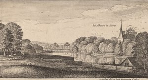 Perto de Albury, 1645. de Wenceslaus Hollar