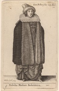 Nobilis Mulier Bohemica de Wenceslaus Hollar