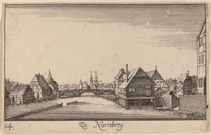 Nuremberg de Wenceslaus Hollar