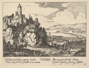 Outubro, 1628-29. de Wenceslaus Hollar