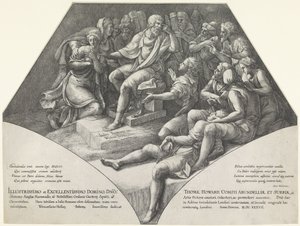 Julgamento do Zaleucus de Wenceslaus Hollar