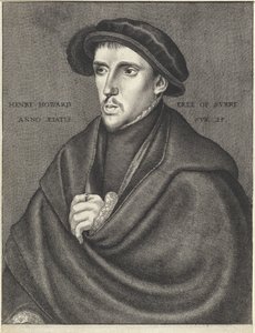 Retrato de Henry Howard, conde de Surrey de Wenceslaus Hollar