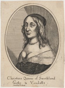 Rainha Cristina de Wenceslaus Hollar