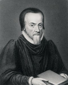 Richard Hooker (c.1554-1600), gravado por Edward Finden de Wenceslaus Hollar