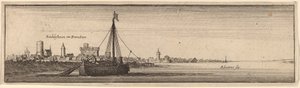 Rüdesheim de Wenceslaus Hollar