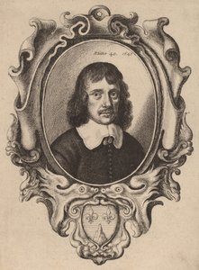 Auto-retrato, 1647. de Wenceslaus Hollar