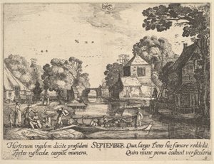 Setembro de 1628-29. de Wenceslaus Hollar