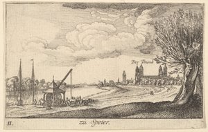 Speyer, 1635. de Wenceslaus Hollar