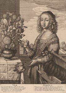 Primavera, 1641. de Wenceslaus Hollar