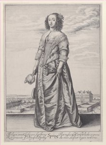 Primavera, de The Seasons, 1643-44., 1643-44. de Wenceslaus Hollar