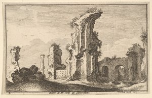 São Croix de Jerusalém, 1650. de Wenceslaus Hollar