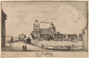 Estrasburgo de Wenceslaus Hollar