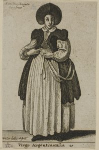 Mulher de Estrasburgo de Wenceslaus Hollar