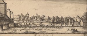 Verão: O Balneário, c. 16281629. de Wenceslaus Hollar