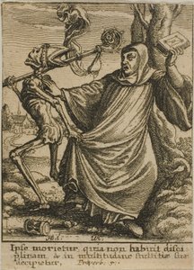 O abade e a morte de Wenceslaus Hollar