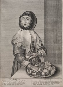 As quatro estações: outono de Wenceslaus Hollar