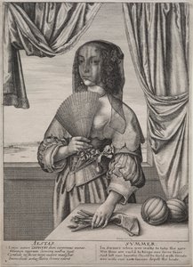 As quatro estações: verão de Wenceslaus Hollar