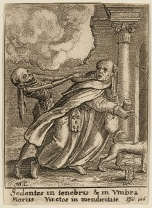 O monge e a morte de Wenceslaus Hollar