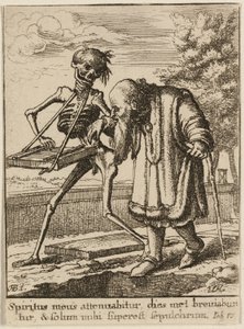 O Velho e a Morte de Wenceslaus Hollar