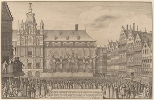 A paz de Munster de Wenceslaus Hollar