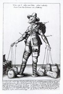 &39;O retrato de Pattenty&39;, c.1641-50 de Wenceslaus Hollar