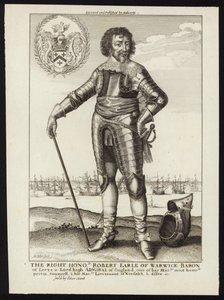 O Honorável Robert Earl of Warwick de Wenceslaus Hollar