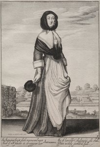 As estações: outono, 1643-1644. de Wenceslaus Hollar
